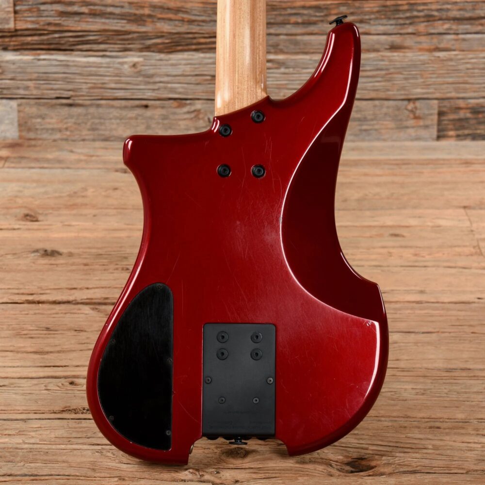 Kubicki Ex Factor Bass Red 1980s - The Guitar Rescue-The Guitar Rescue