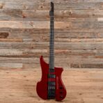 Kubicki Ex Factor Bass Red 1980s - The Guitar Rescue-The Guitar Rescue