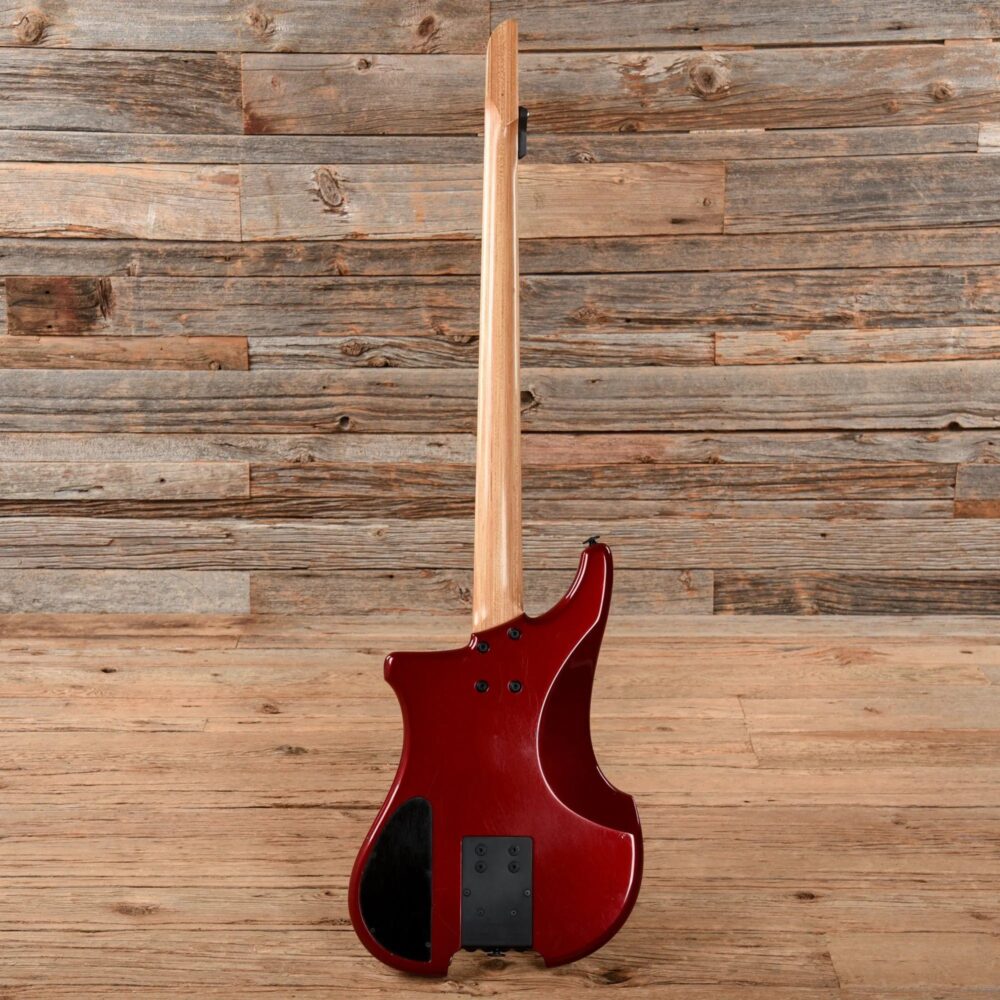 Kubicki Ex Factor Bass Red 1980s - The Guitar Rescue-The Guitar Rescue