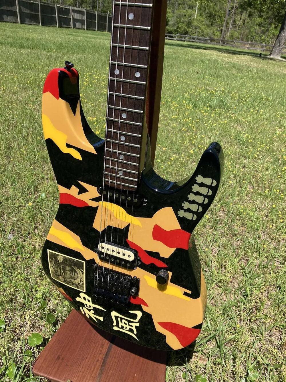 ESP Kamikaze 1 George Lynch Signature 1986 - 1987 - The Guitar Rescue-The Guitar Rescue
