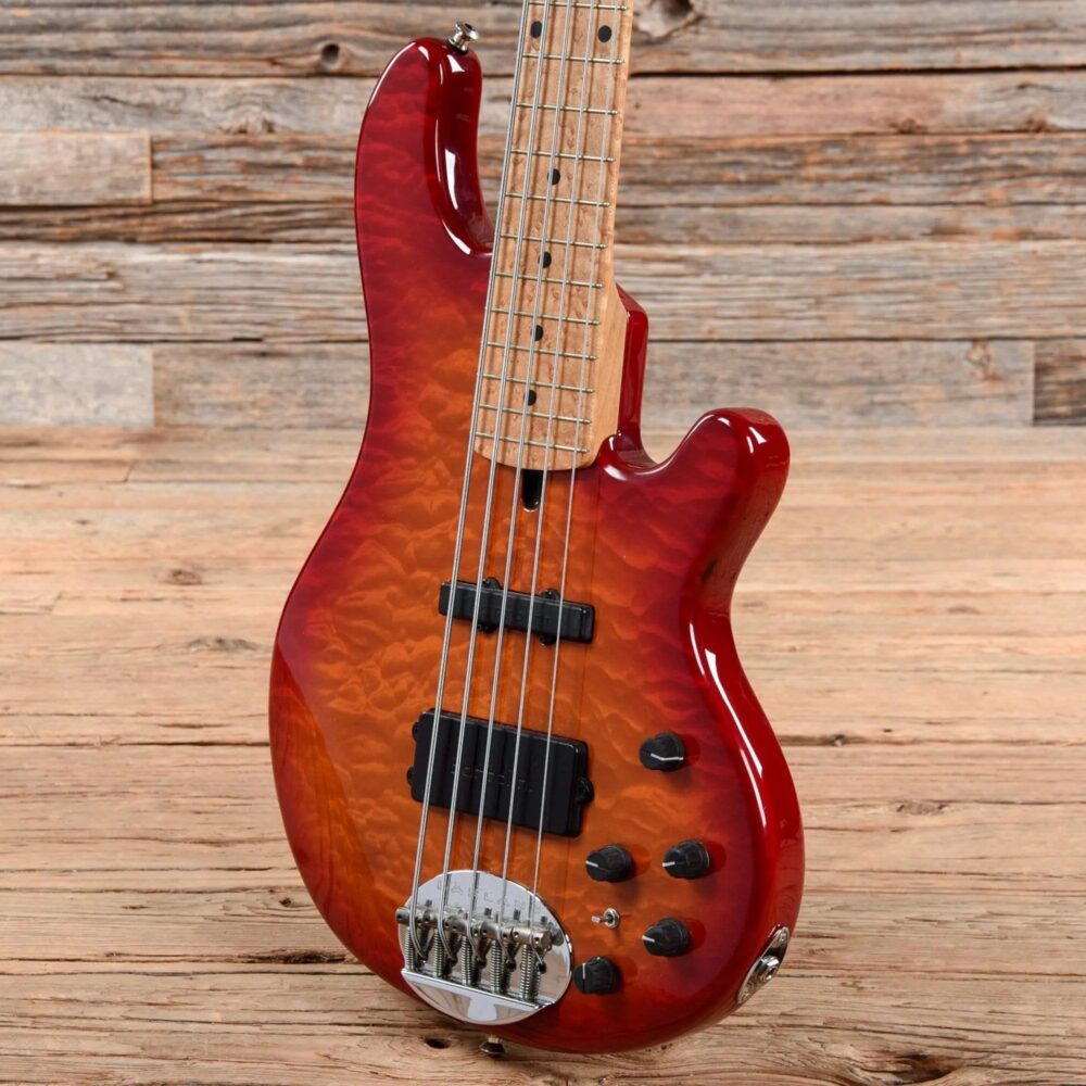Lakland 55-02 Deluxe Cherry Sunburst - The Guitar Rescue-The Guitar Rescue