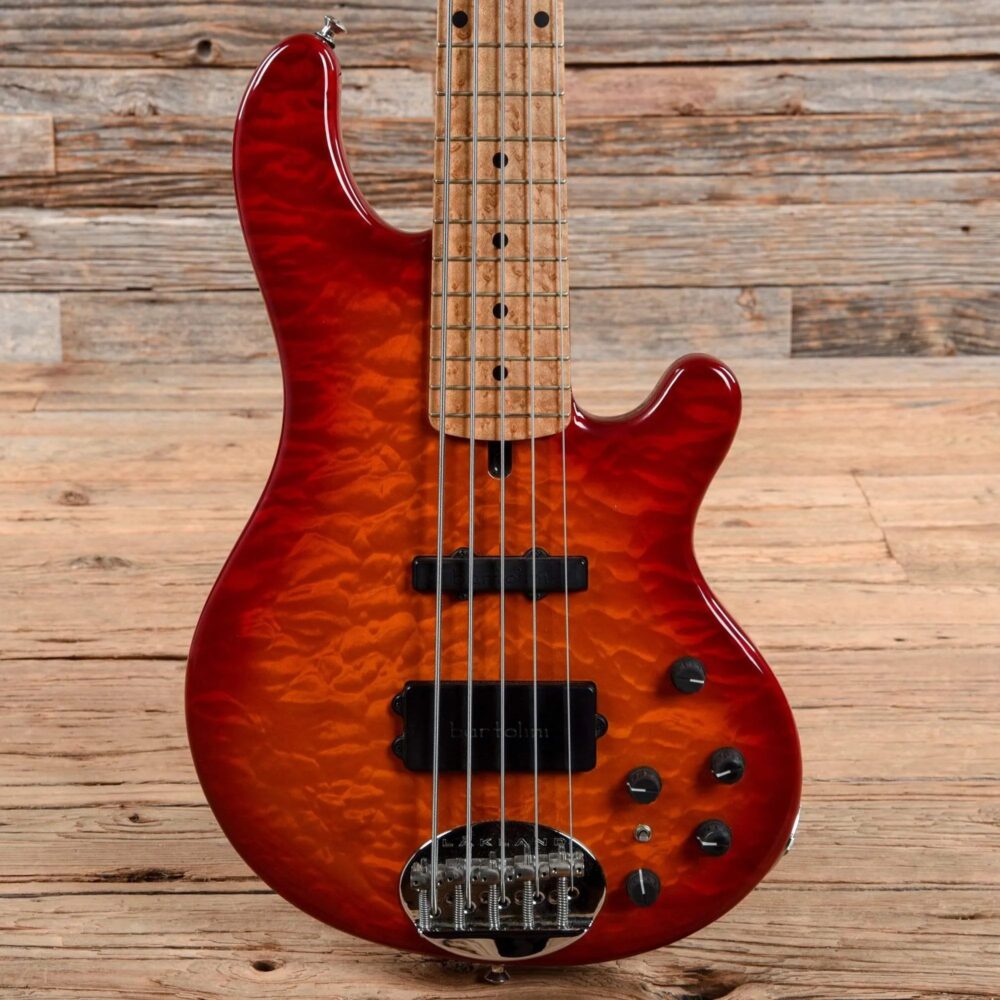 Lakland 55-02 Deluxe Cherry Sunburst - The Guitar Rescue-The Guitar Rescue