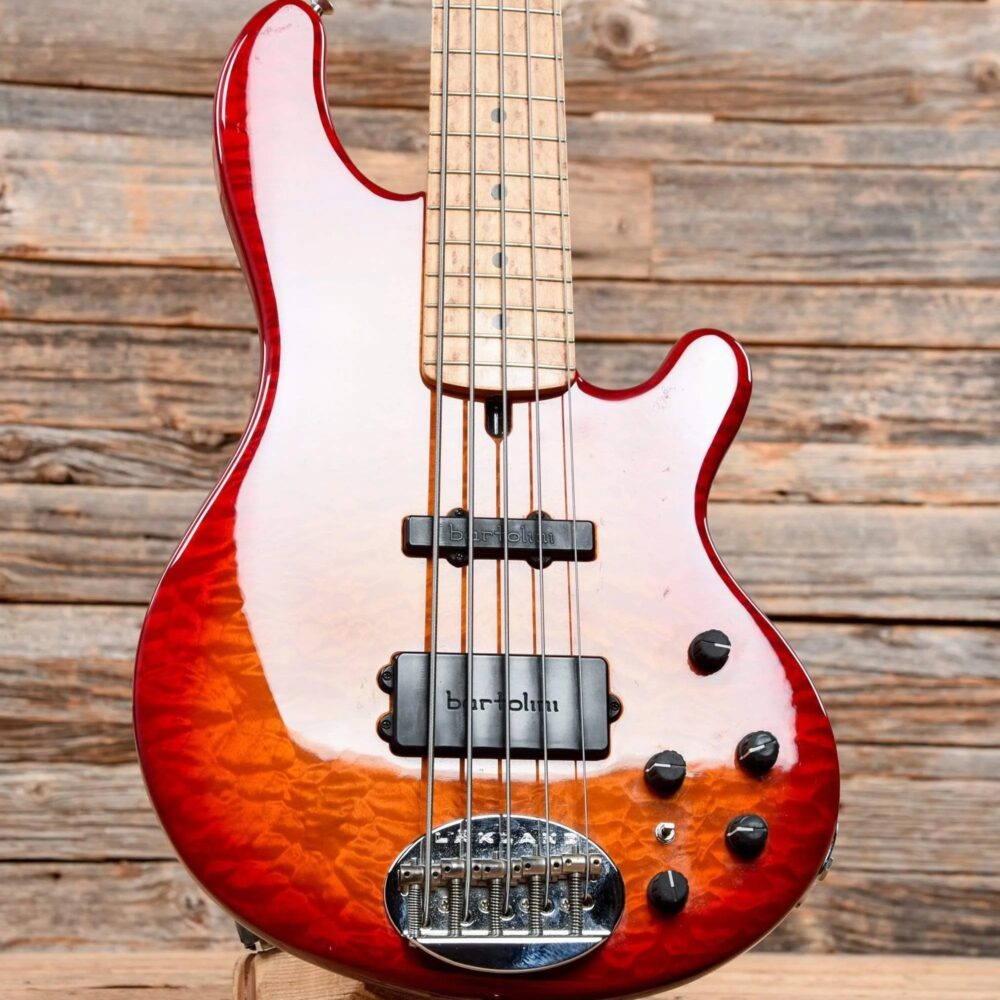 Lakland 55-02 Deluxe Cherry Sunburst - The Guitar Rescue-The Guitar Rescue