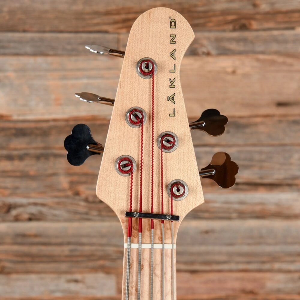 Lakland USA 55-94 Deluxe Burgundy Metallic - The Guitar Rescue-The Guitar Rescue