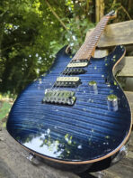 Suhr Custom Shop Modern Select Dealer Trans Whale Blue Signed by John Suhr - The Guitar Rescue-The Guitar Rescue