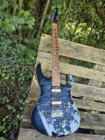 Suhr Custom Shop Modern Select Dealer Trans Whale Blue Signed by John Suhr - The Guitar Rescue-The Guitar Rescue
