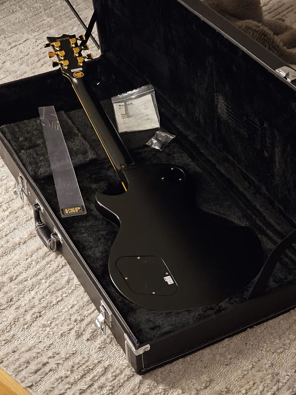 ESP Eclipse I CTM 2007 - Vintage Black - The Guitar Rescue-The Guitar Rescue