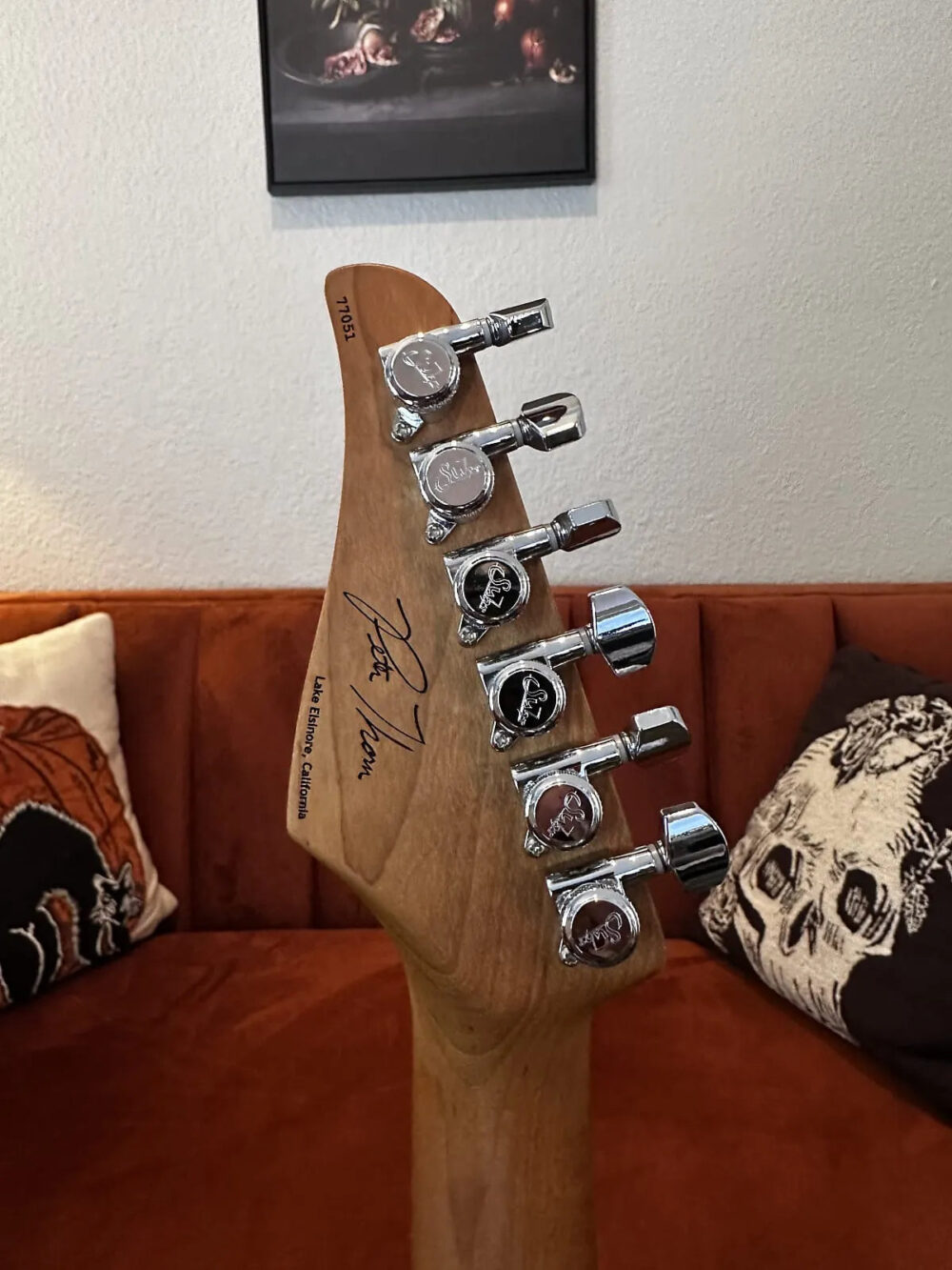Suhr Pete Thorn Signature Standard HSS 2022 - Present - Garnet Red - The Guitar Rescue-The Guitar Rescue