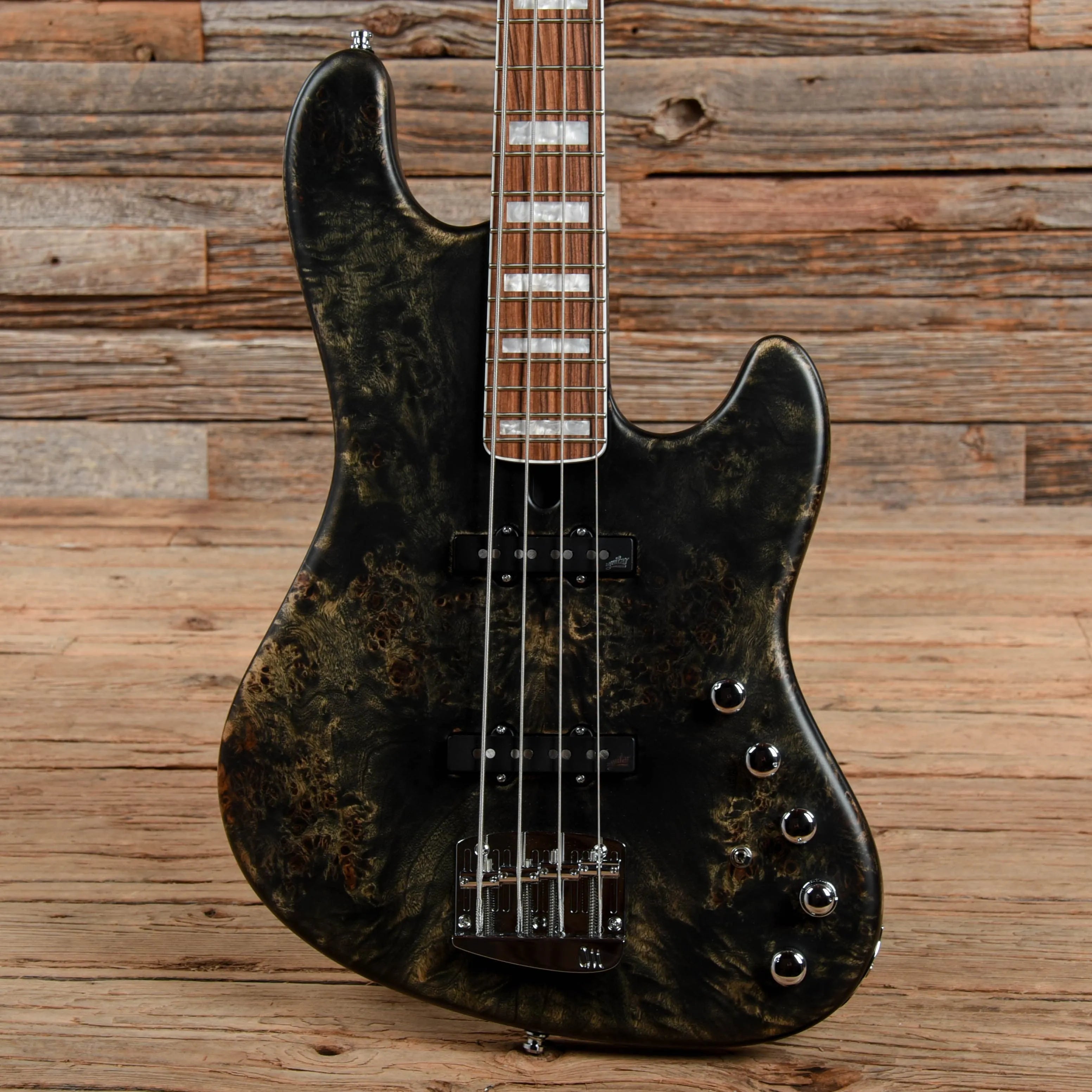 mayones-bass-guitars-4-string-mayones-jabba-4-custom-satin-black-burl-top-2020-u3810831601-29157689688199 Mayones Jabba 4 Custom Satin Black Burl Top 2020 - The Guitar Rescue-The Guitar Rescue