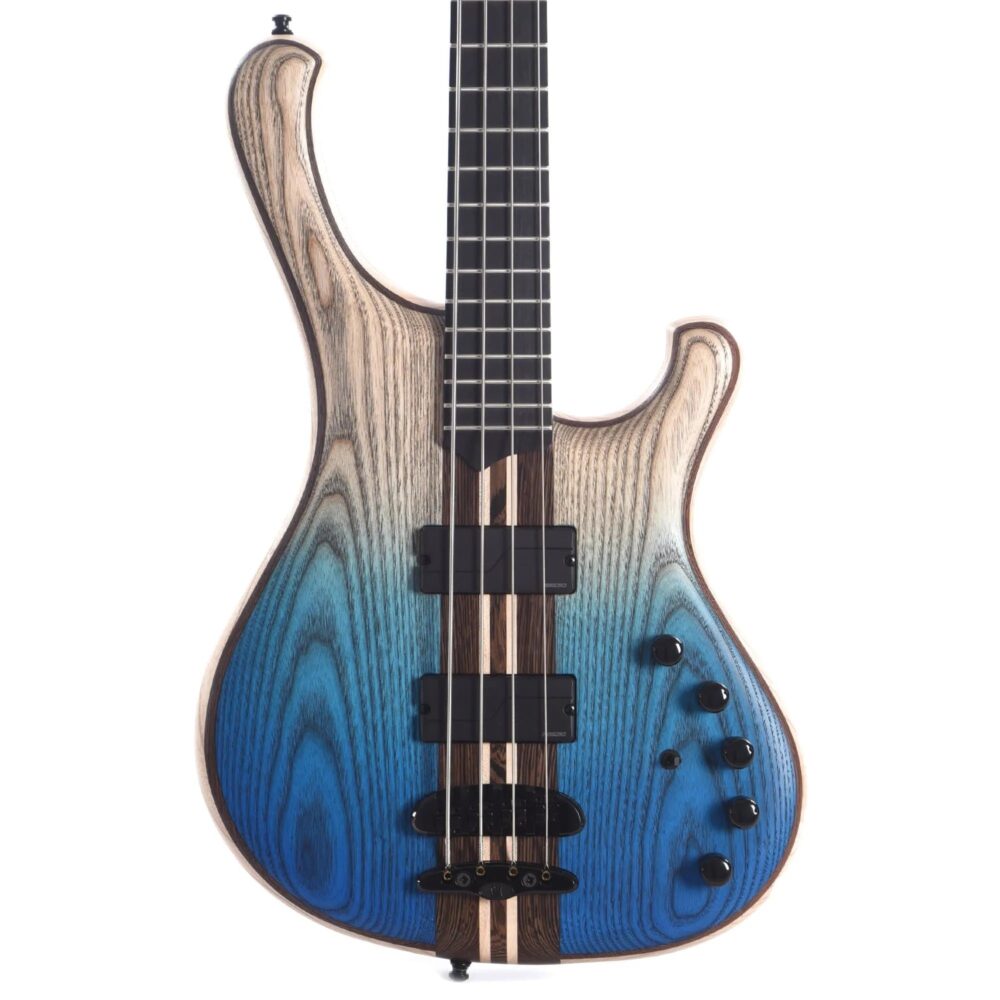 Mayones Viking 4 Blue Horizon w/Fishman Fluence - The Guitar Rescue-The Guitar Rescue