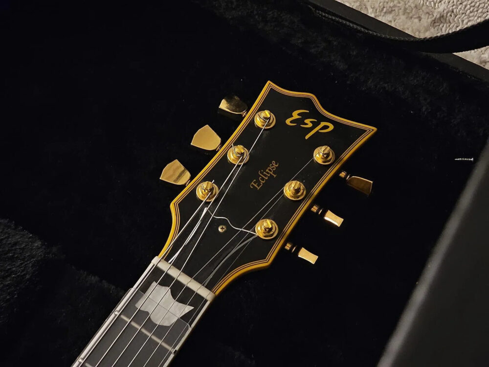 ESP Eclipse I CTM 2007 - Vintage Black - The Guitar Rescue-The Guitar Rescue