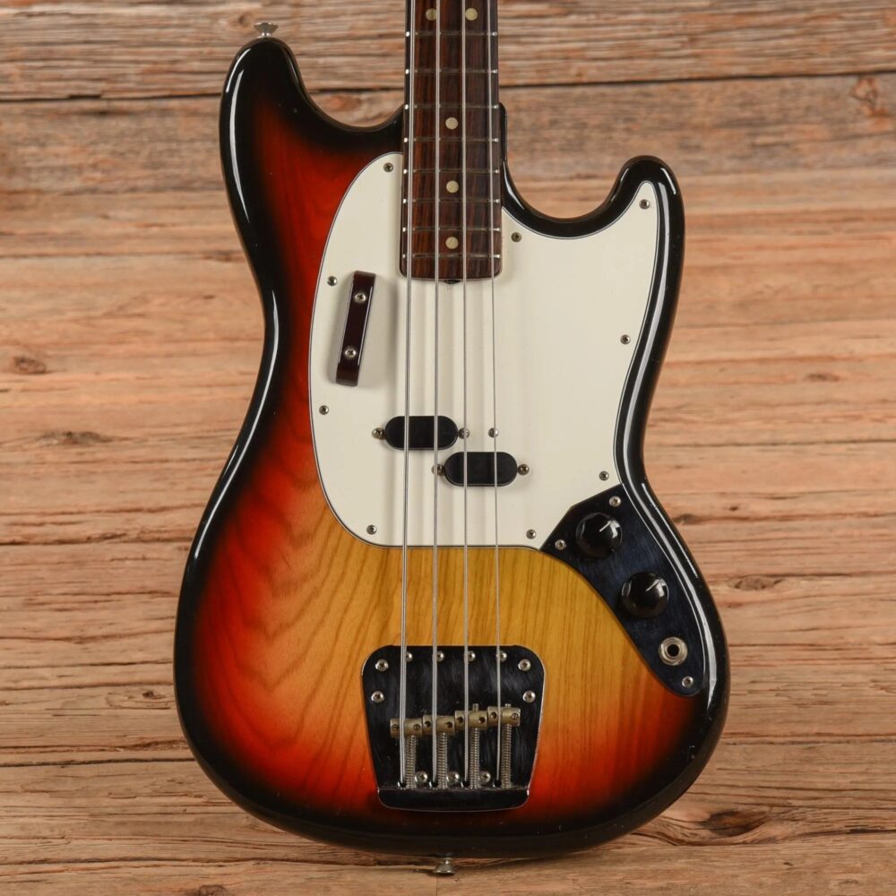 Fender Mustang Bass Sunburst 1976 - The Guitar Rescue-The Guitar Rescue