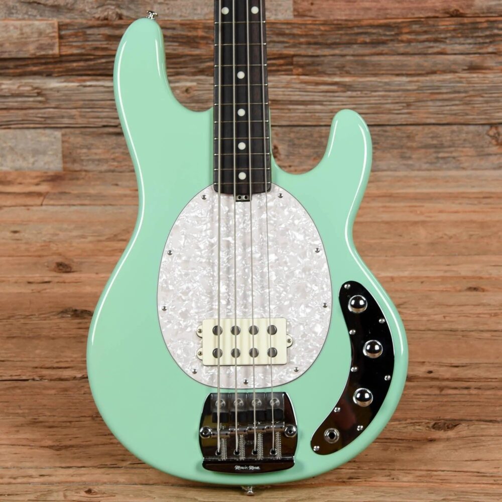 Music Man StingRay Class 4 H Sea Foam Green 2010 - The Guitar Rescue-The Guitar Rescue