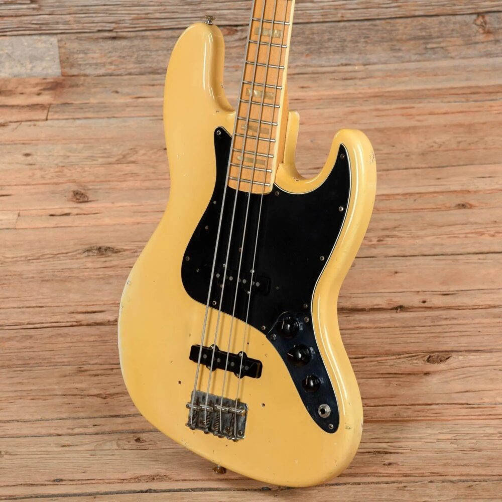Fender Jazz Bass Olympic White 1974 - The Guitar Rescue-The Guitar Rescue