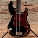 Fender Custom Shop '63 Precision Bass Heavy Relic Black 2022 - The Guitar Rescue-The Guitar Rescue