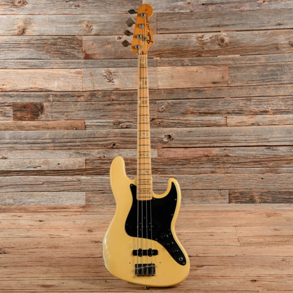 Fender Jazz Bass Olympic White 1974 - The Guitar Rescue-The Guitar Rescue