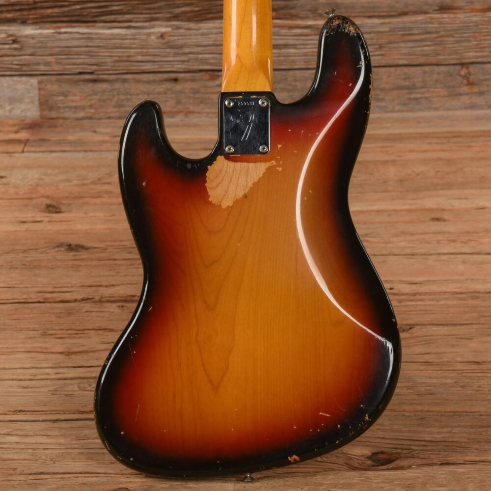 Fender Jazz Bass Sunburst 1969 - The Guitar Rescue-The Guitar Rescue