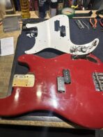 Fender Precision Bass Dakota Red Refin 1965 - The Guitar Rescue-The Guitar Rescue
