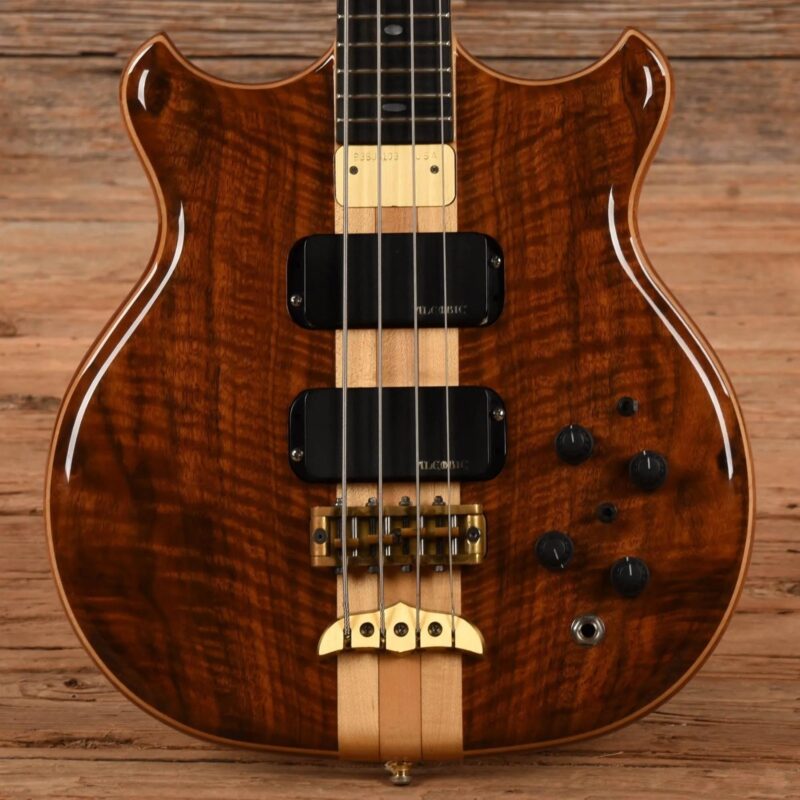 Alembic Stanley Clarke Short Scale Standard Figured Walnut 1993 - The Guitar Rescue-The Guitar Rescue