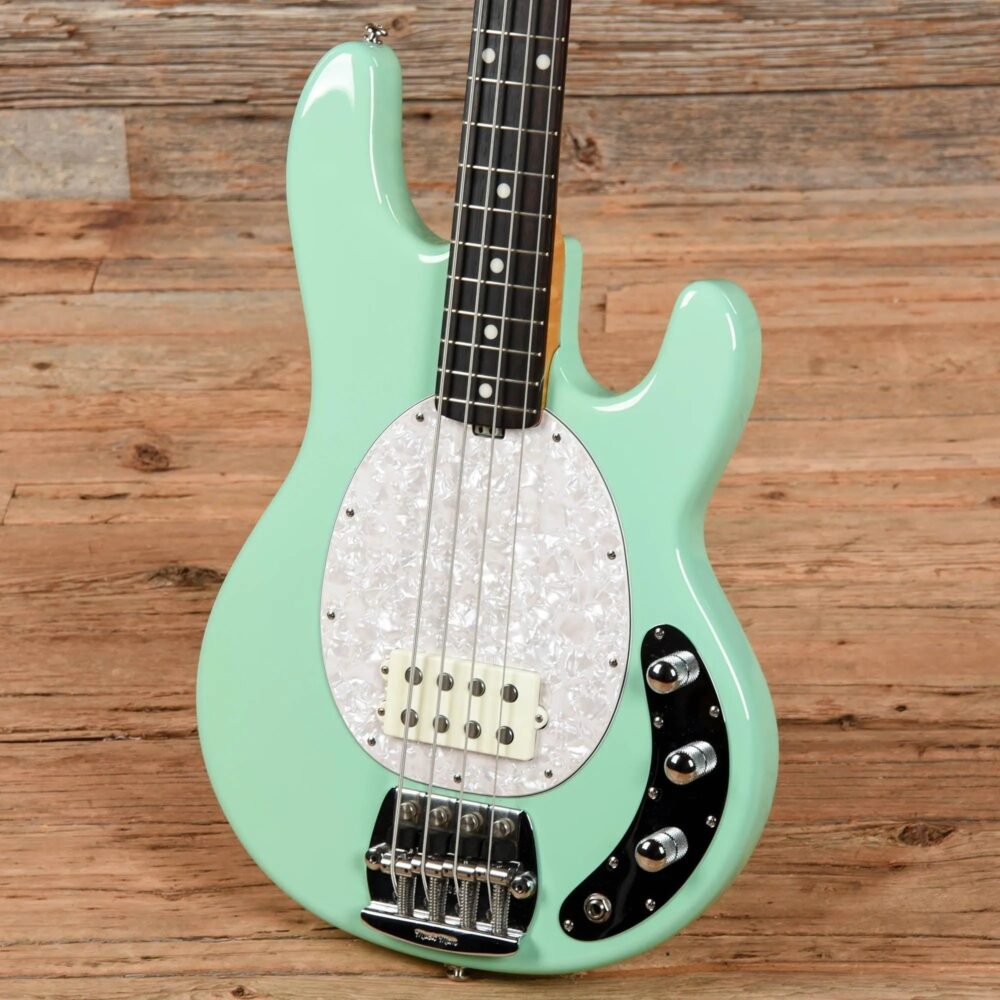 Music Man StingRay Class 4 H Sea Foam Green 2010 - The Guitar Rescue-The Guitar Rescue