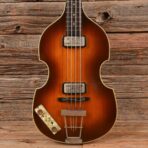 Hofner 500/1 1963 body w/Late 70s neck Sunburst 1963 LEFTY - The Guitar Rescue-The Guitar Rescue
