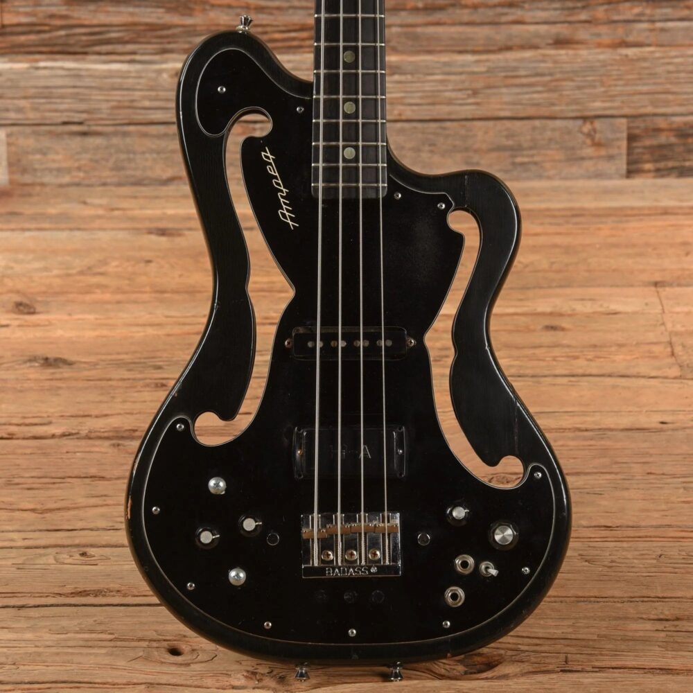 Ampeg AEB-1 w/Mods Black 1967 - The Guitar Rescue-The Guitar Rescue