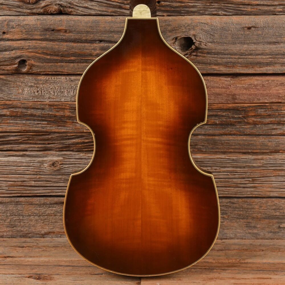 Hofner 500/1 1963 body w/Late 70s neck Sunburst 1963 LEFTY - The Guitar Rescue-The Guitar Rescue
