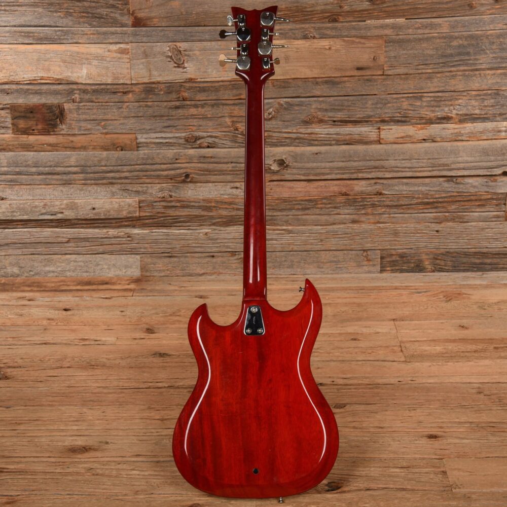 Hagstrom 8 String Bass Cherry 1960s - The Guitar Rescue-The Guitar Rescue