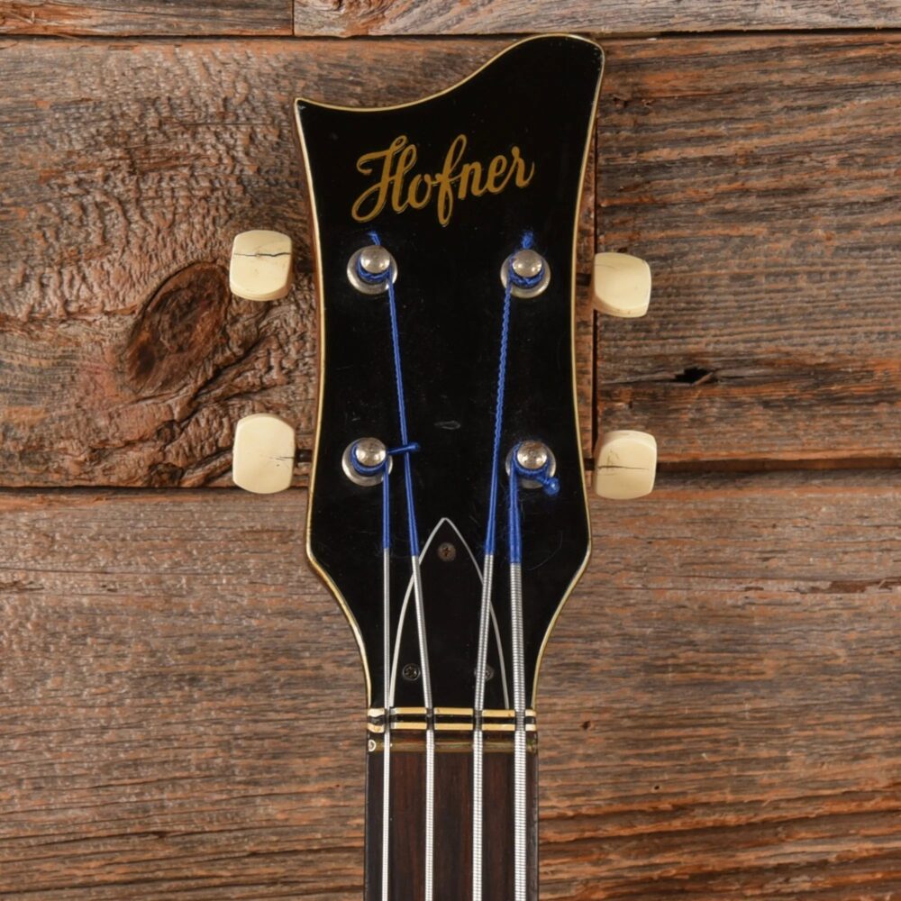Hofner 500/1 1963 body w/Late 70s neck Sunburst 1963 LEFTY - The Guitar Rescue-The Guitar Rescue