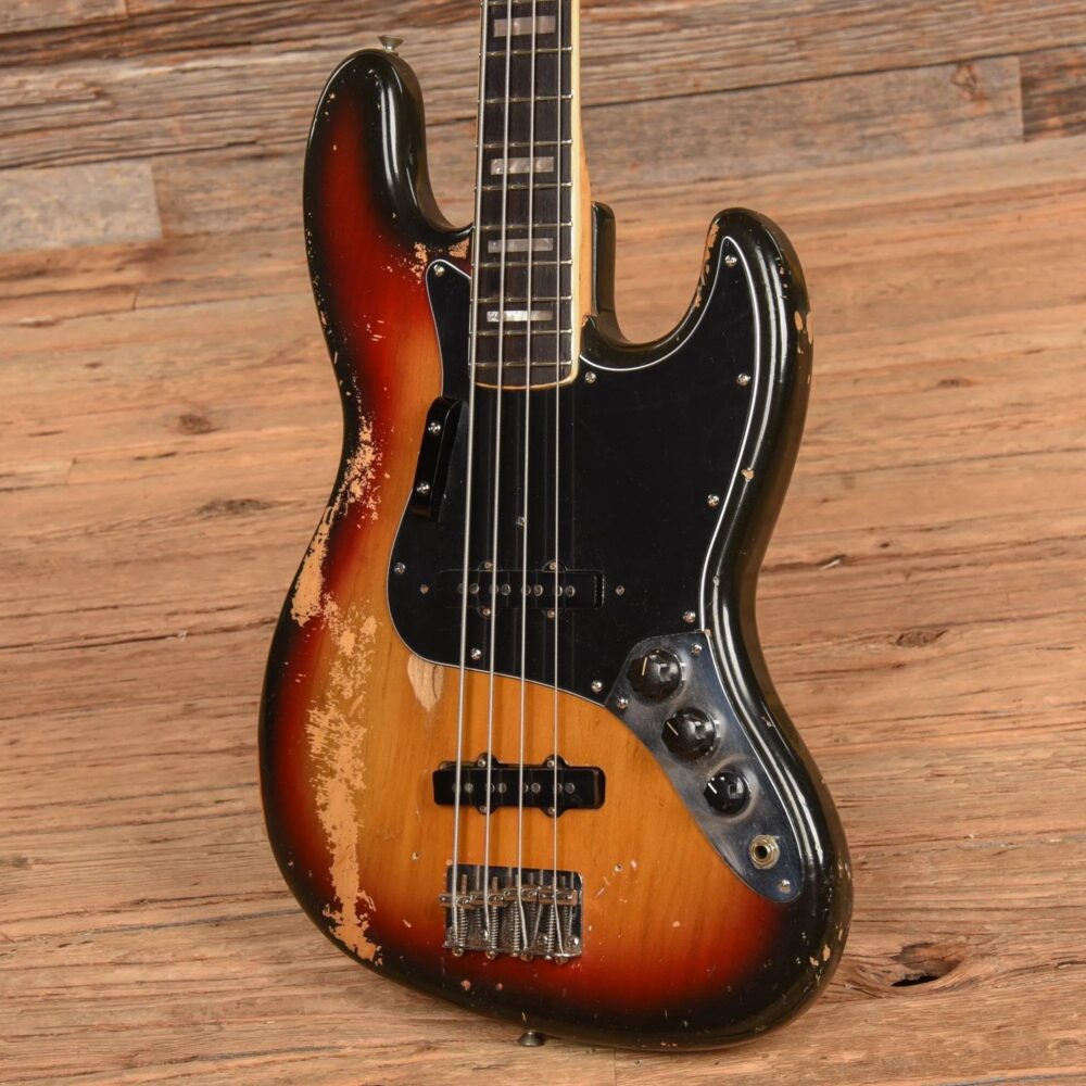 Fender Jazz Bass Sunburst 1974 - The Guitar Rescue-The Guitar Rescue