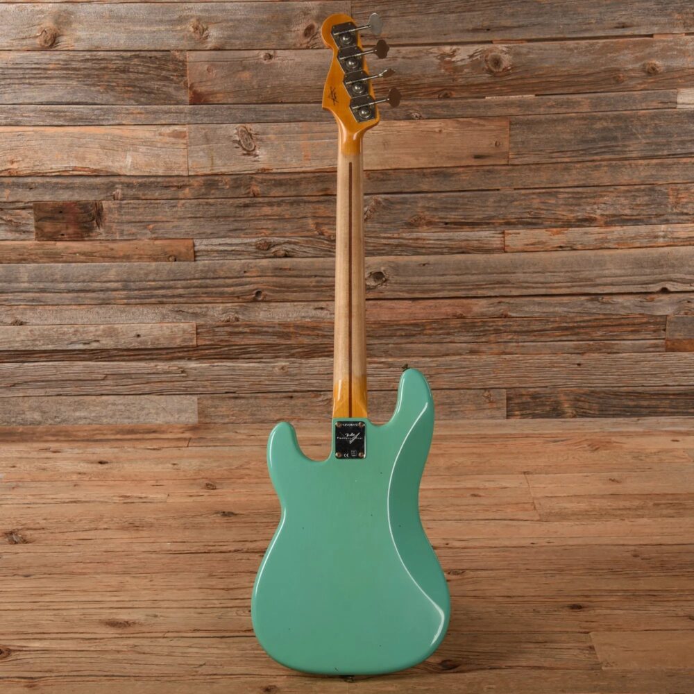 Fender Custom Shop '59 Precision Bass Journeyman Relic Faded Aged Sea Foam Green 2022 - The Guitar Rescue-The Guitar Rescue