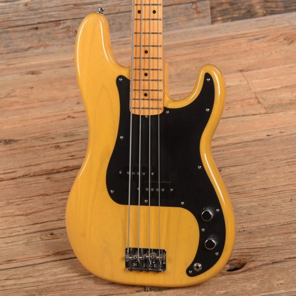 Fender 50th Anniversary Precision Bass Butterscotch Blonde 2001 - The Guitar Rescue-The Guitar Rescue