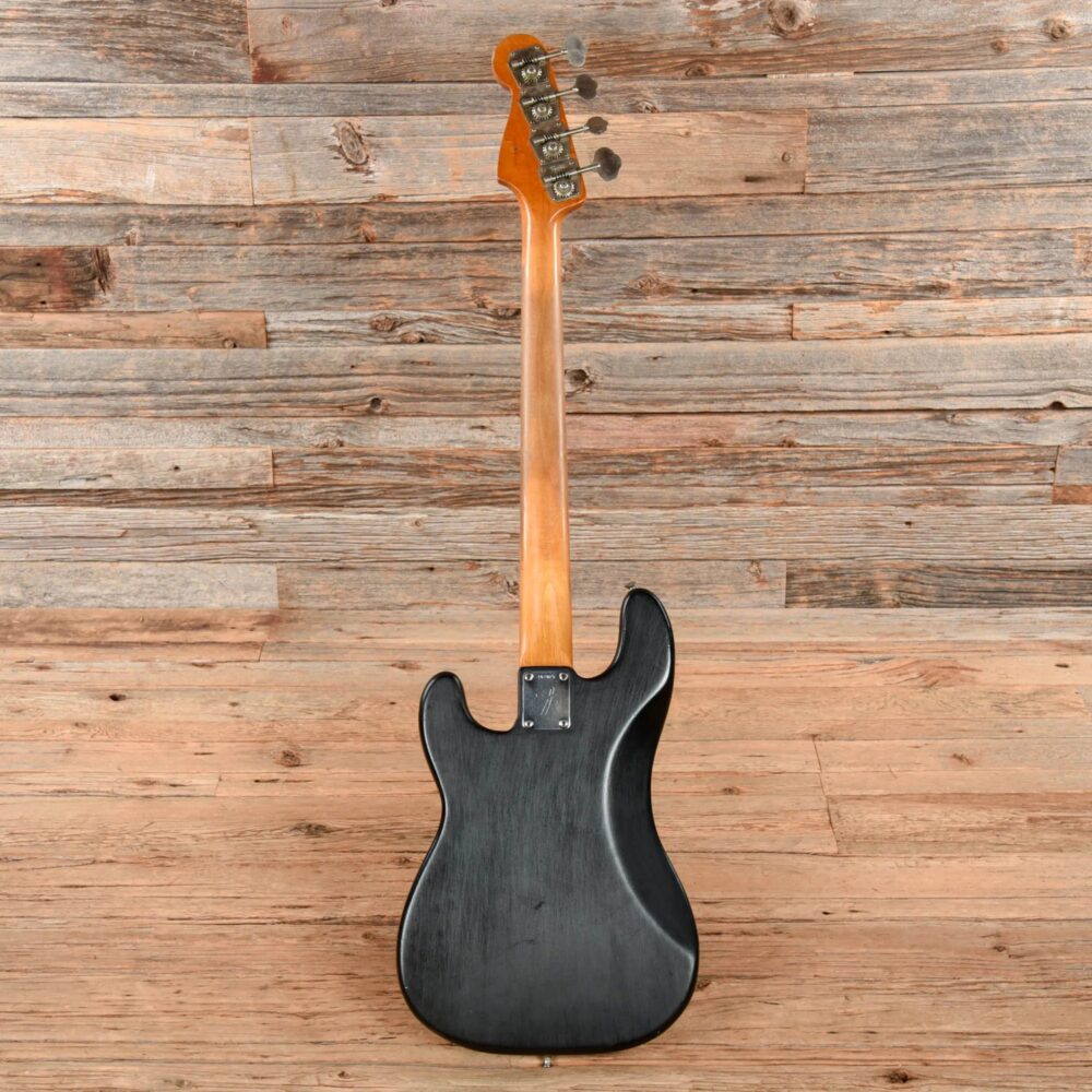 Fender Precision Bass Black Refin 1966 - The Guitar Rescue-The Guitar Rescue