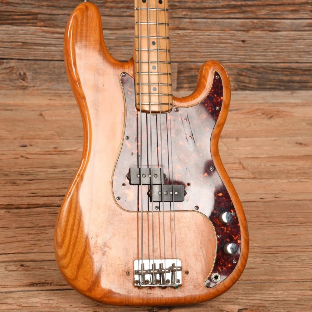 Fender Precision Bass Natural 1973 - The Guitar Rescue-The Guitar Rescue
