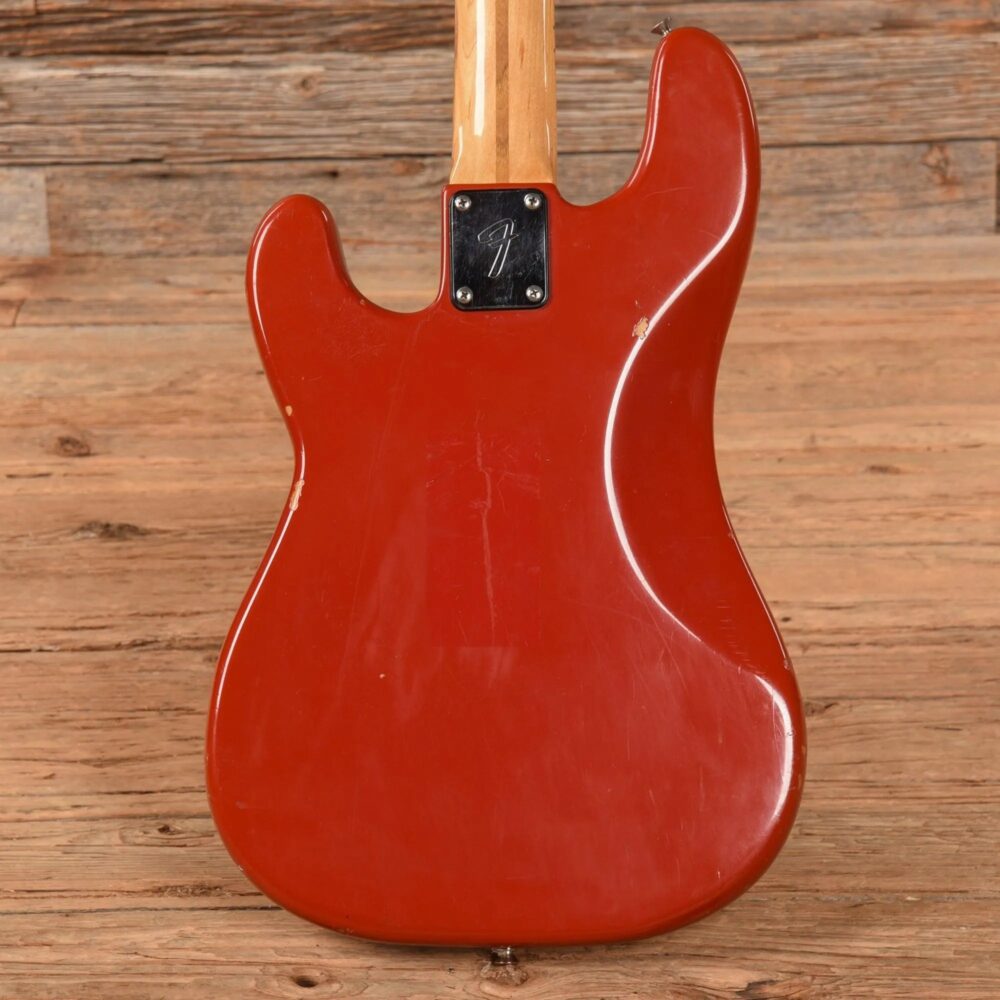 Fender International Series Precision Bass Morocco Red 1981 - The Guitar Rescue-The Guitar Rescue