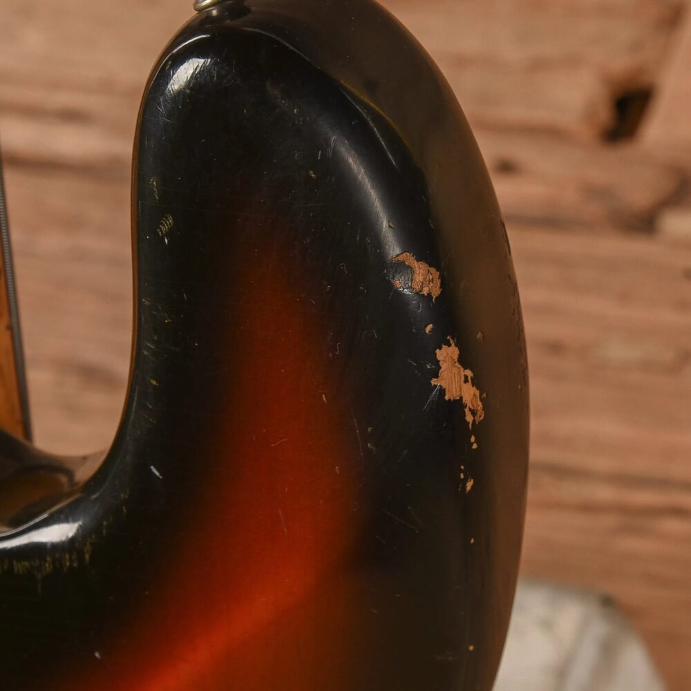 Fender Precision Bass w/Maple Cap Neck Sunburst 1970 - The Guitar Rescue-The Guitar Rescue