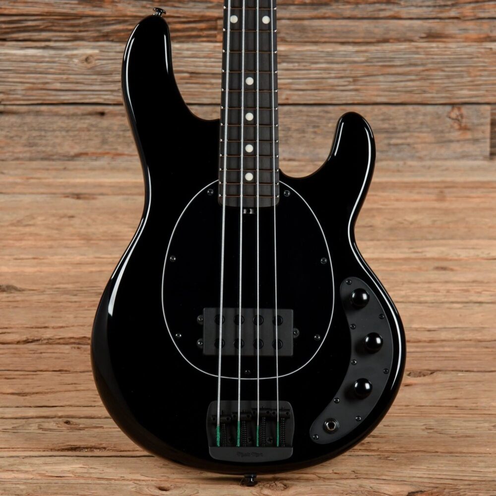 Music Man Short Scale StingRay Black 2023 - The Guitar Rescue-The Guitar Rescue