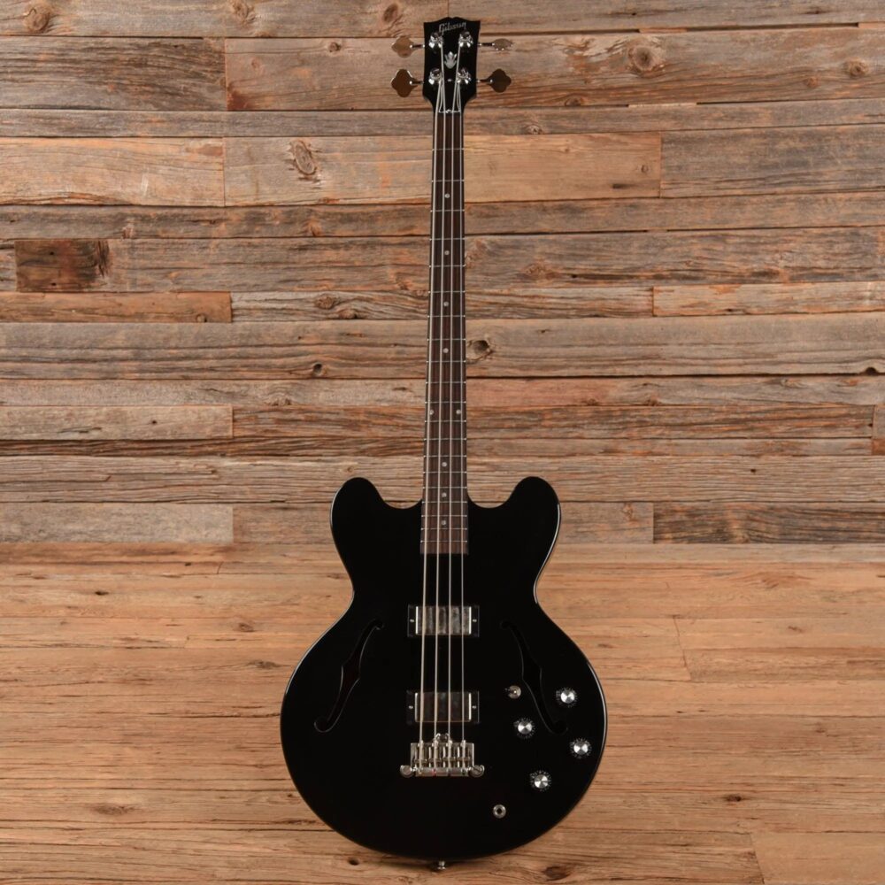 Gibson Memphis ES-335 Bass Ebony 2013 - The Guitar Rescue-The Guitar Rescue