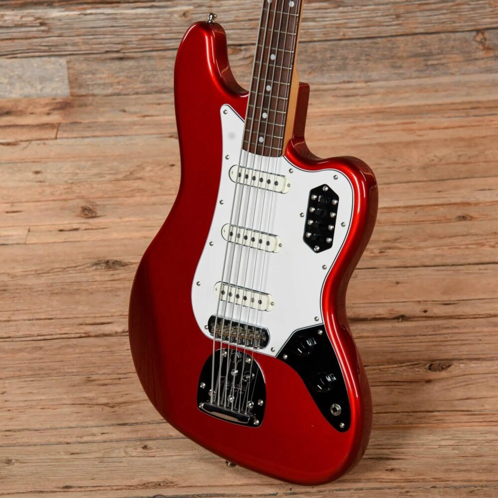 Fender Japan Bass VI Candy Apple Red 2013 - The Guitar Rescue-The Guitar Rescue