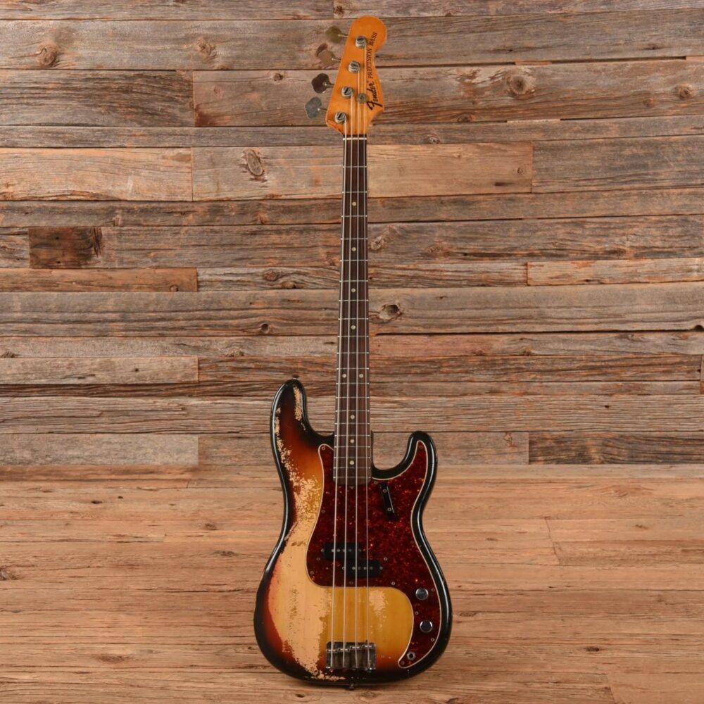 Fender Precision Bass Sunburst 1970 - The Guitar Rescue-The Guitar Rescue