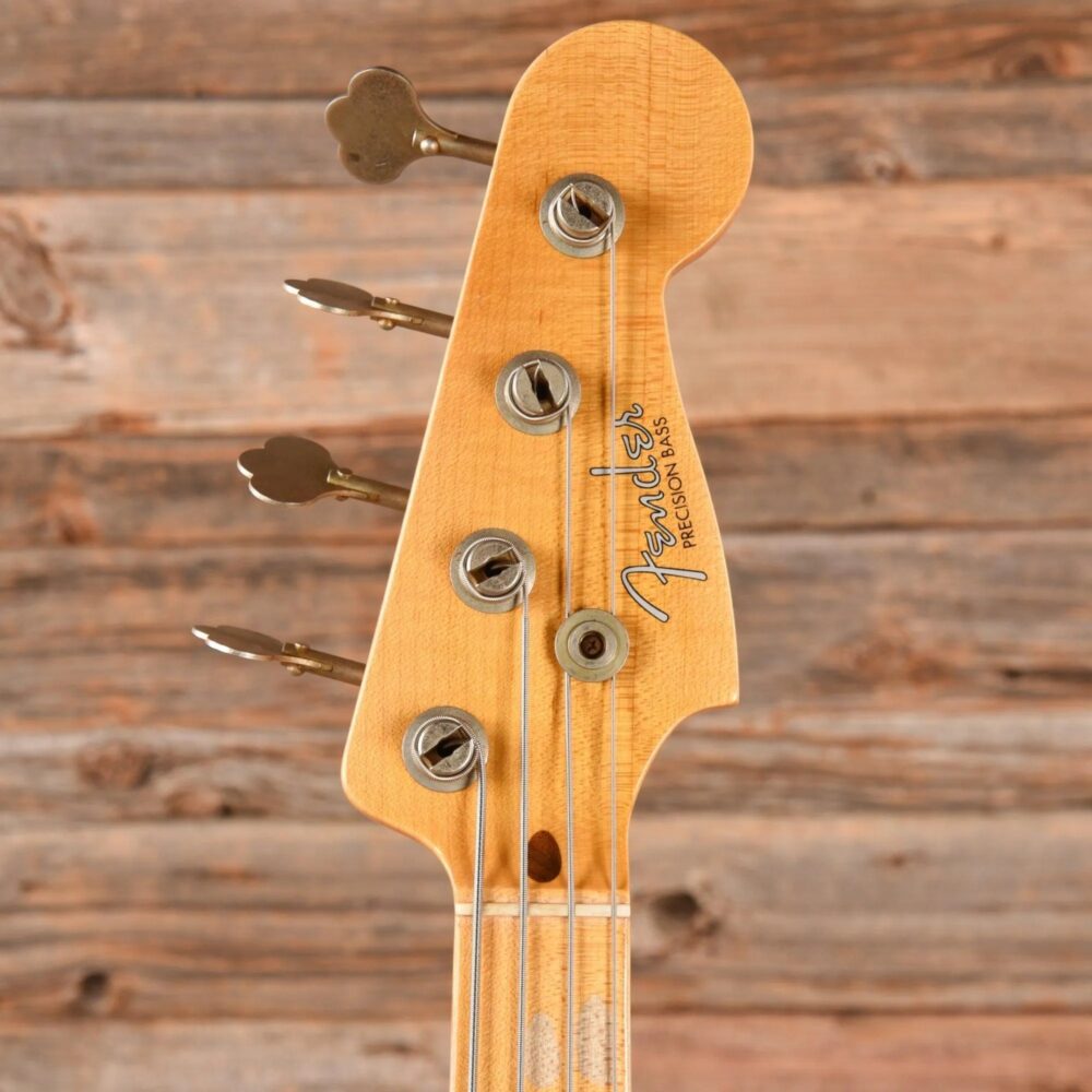 Fender Custom Shop '57 Precision Bass Journeyman Relic Sunburst 2022 - The Guitar Rescue-The Guitar Rescue