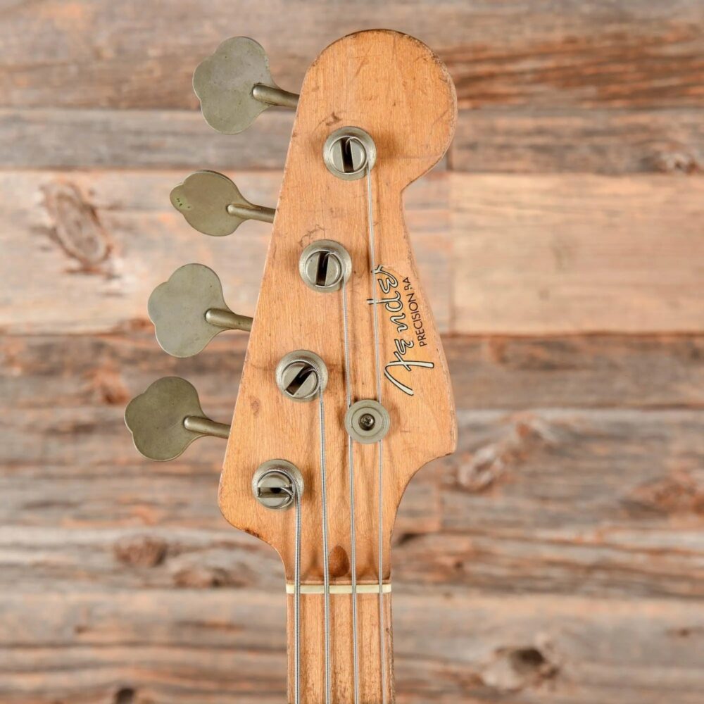 Fender Precision Bass Sunburst Refin 1959 - The Guitar Rescue-The Guitar Rescue