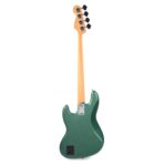 Fender American Ultra Jazz Bass Mystic Pine Green w/Ebony Fingerboard, Anodized Gold Pickguard, & Matching Headcap - The Guitar Rescue-The Guitar Rescue