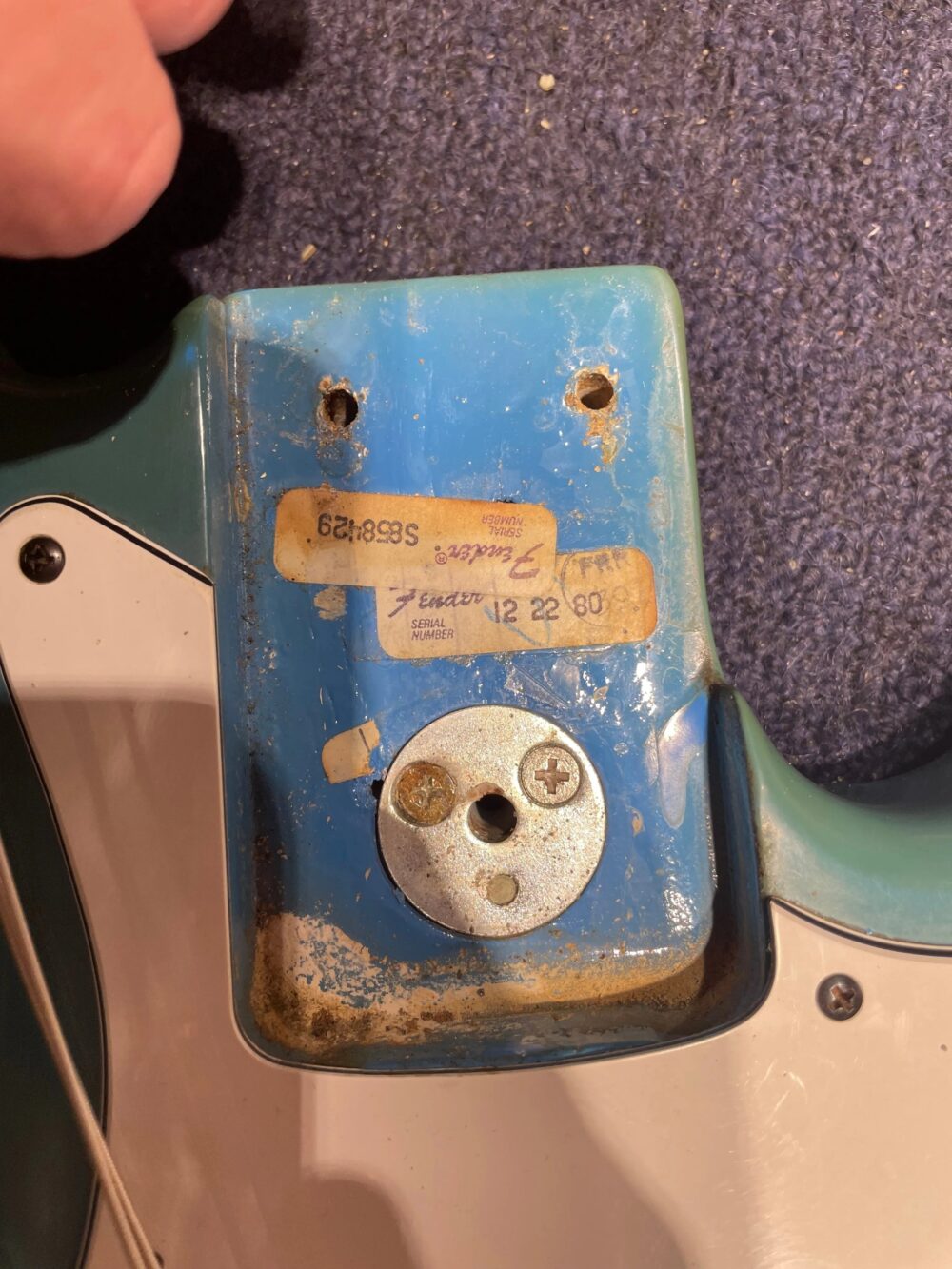 Fender Jazz Bass Maui Blue 1980 - The Guitar Rescue-The Guitar Rescue