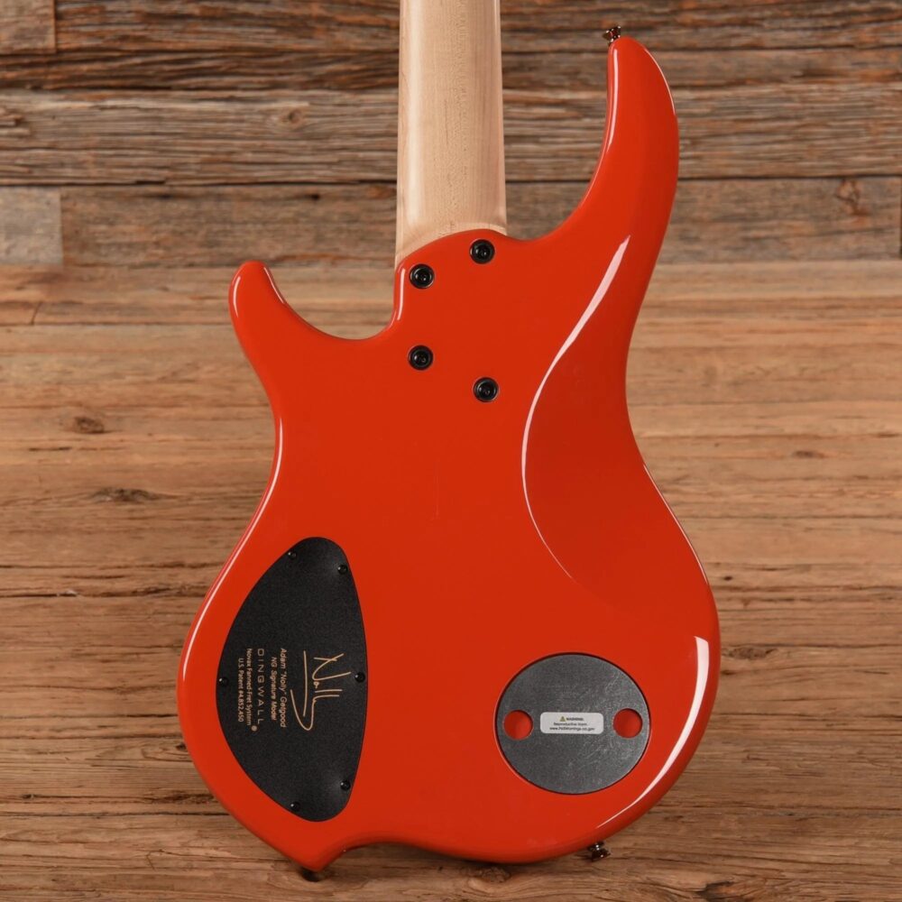 Dingwall Combustion NG3 Fiesta Red - The Guitar Rescue-The Guitar Rescue