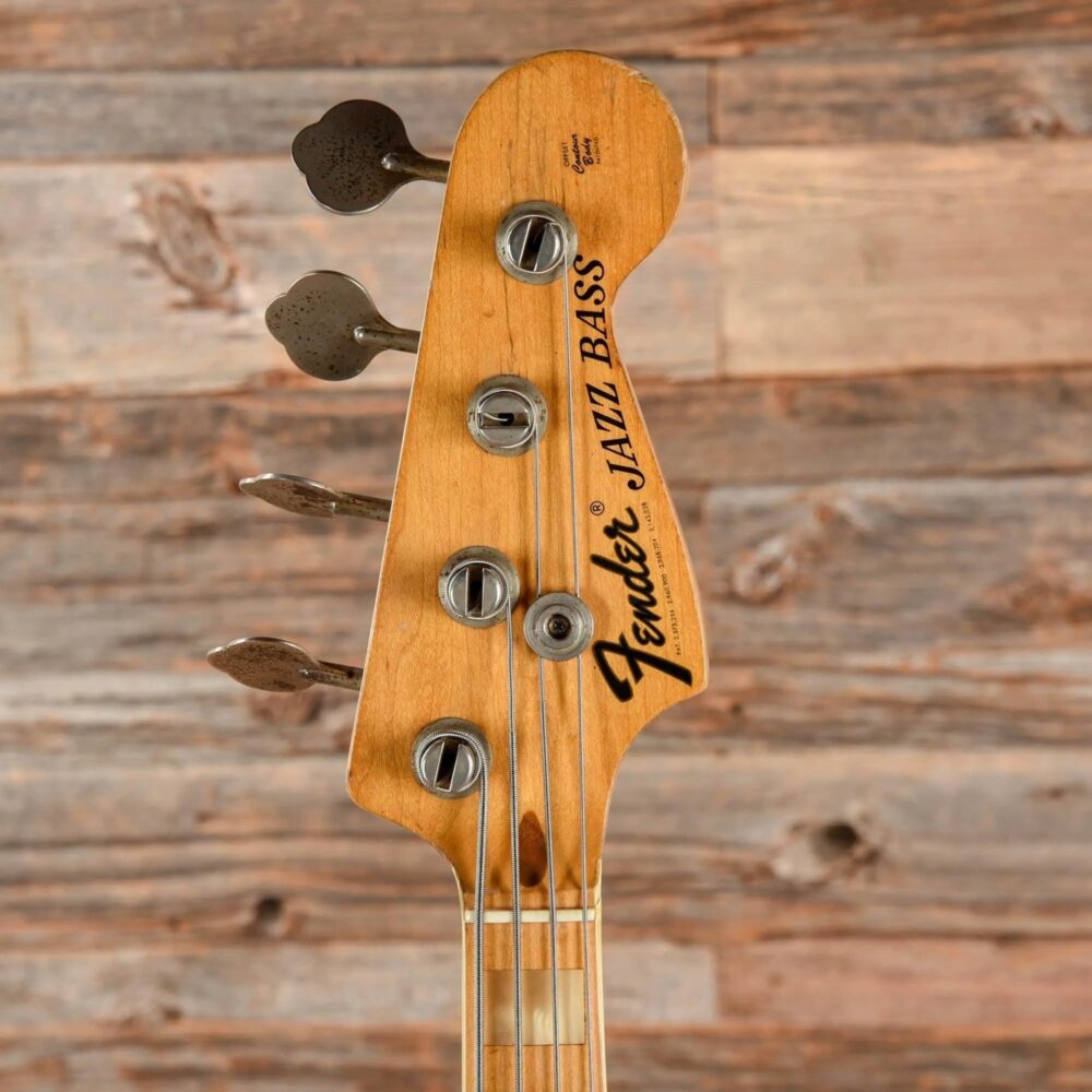 Fender Jazz Bass Olympic White 1974 - The Guitar Rescue-The Guitar Rescue