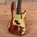 Fender Precision Bass Candy Apple Red 1965 - The Guitar Rescue-The Guitar Rescue