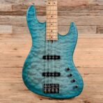 Mike Lull MV4 Transparent Blue - The Guitar Rescue-The Guitar Rescue