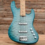 Mike Lull MV4 Transparent Blue - The Guitar Rescue-The Guitar Rescue
