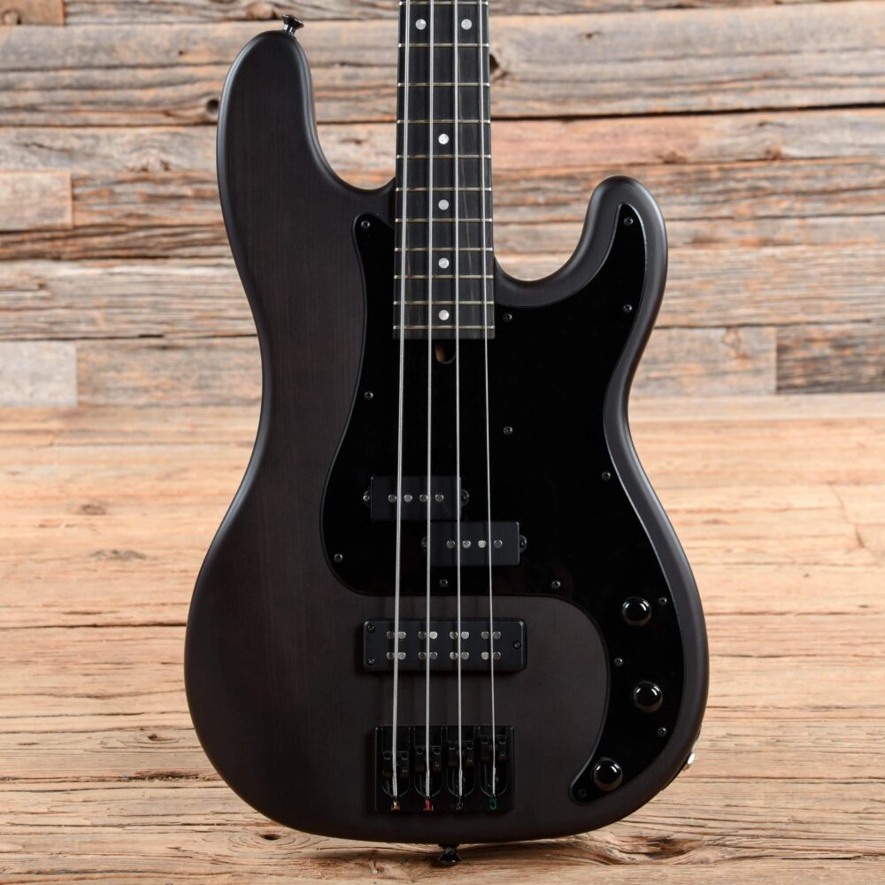 Mike Lull PJ4 Special 4-String Ash Satin Trans Black - The Guitar Rescue-The Guitar Rescue